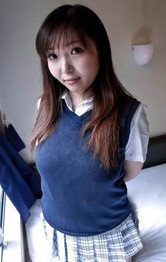 School Public Sex - Haruka Ohsawa Asian takes generous cans out of uniform to expose