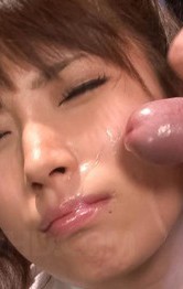 School Sex Toys - Hinata Tachibana Asian with cum on face is aroused with vibrator
